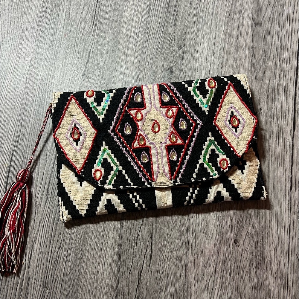 Hand made clutch